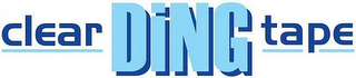 CLEAR DING TAPE logo