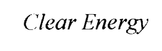 CLEAR ENERGY logo