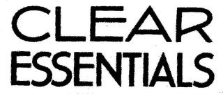 CLEAR ESSENTIALS logo
