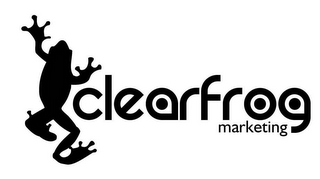 CLEAR FROG MARKETING logo