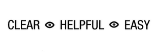 CLEAR HELPFUL EASY logo