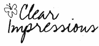 CLEAR IMPRESSIONS logo