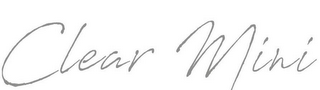 CLEAR MINI logo