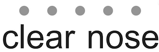 CLEAR NOSE logo