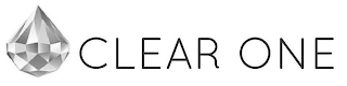 CLEAR ONE logo