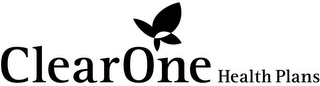CLEAR ONE HEALTH PLANS logo