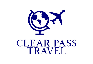 CLEAR PASS TRAVEL logo