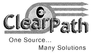 CLEAR PATH ONE SOURCE... MANY SOLUTIONS logo