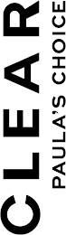 CLEAR PAULA'S CHOICE logo