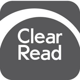 CLEAR READ logo