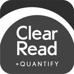 CLEAR READ + QUANTIFY logo