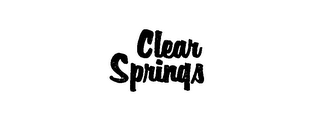 CLEAR SPRINGS logo