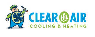 CLEAR THE AIR COOLING & HEATING logo