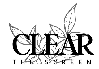 CLEAR THE SCREEN logo