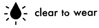 CLEAR TO WEAR logo