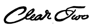 CLEAR TWO logo