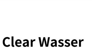 CLEAR WASSER logo