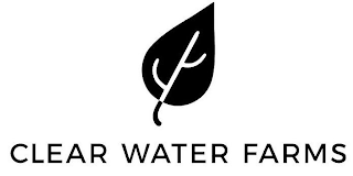 CLEAR WATER FARMS logo