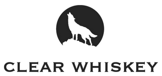 CLEAR WHISKEY logo