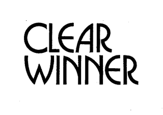 CLEAR WINNER logo