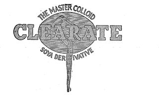 CLEARATE THE MASTER COLLOID SOYA DERIVATIVE logo