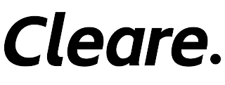 CLEARE. logo