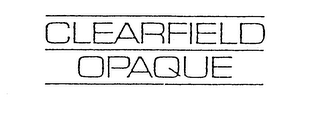 CLEARFIELD OPAQUE logo