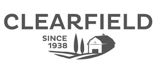 CLEARFIELD SINCE 1938 logo