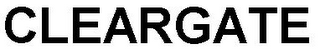 CLEARGATE logo