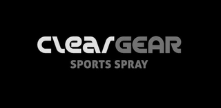 CLEARGEAR SPORTS SPRAY logo