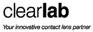 CLEARLAB YOUR INNOVATIVE CONTACT LENS PARTNER logo