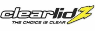 CLEARLIDZ THE CHOICE IS CLEAR logo