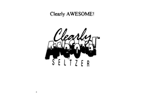 CLEARLY AWESOME! SELTZER logo