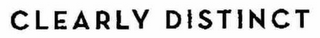 CLEARLY DISTINCT logo