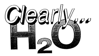 CLEARLY ... H2O logo