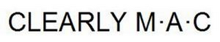 CLEARLY M·A·C logo