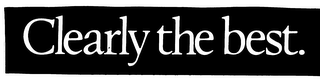 CLEARLY THE BEST. logo