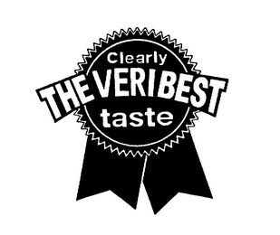 CLEARLY THE VERIBEST TASTE logo