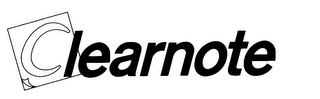 CLEARNOTE logo
