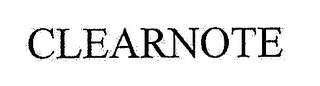 CLEARNOTE logo