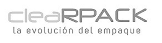 CLEARPACK LA EVOLUCION DEL EMPAQUE logo