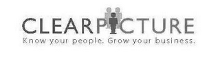 CLEARPICTURE KNOW YOUR PEOPLE. GROW YOUR BUSINESS. logo