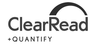 CLEARREAD + QUANTIFY logo