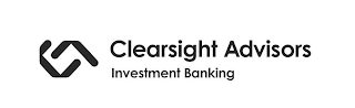 CLEARSIGHT ADVISORS INVESTMENT BANKING logo