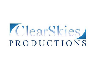 CLEARSKIES PRODUCTIONS logo