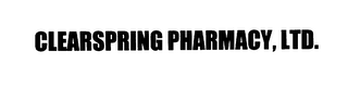 CLEARSPRING PHARMACY, LTD logo