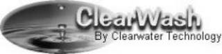 CLEARWASH BY CLEARWATER TECHNOLOGY logo