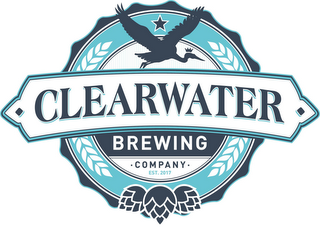 CLEARWATER BREWING COMPANY logo