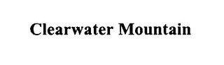 CLEARWATER MOUNTAIN logo