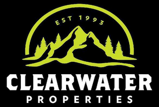 CLEARWATER PROPERTIES EST 1993 logo